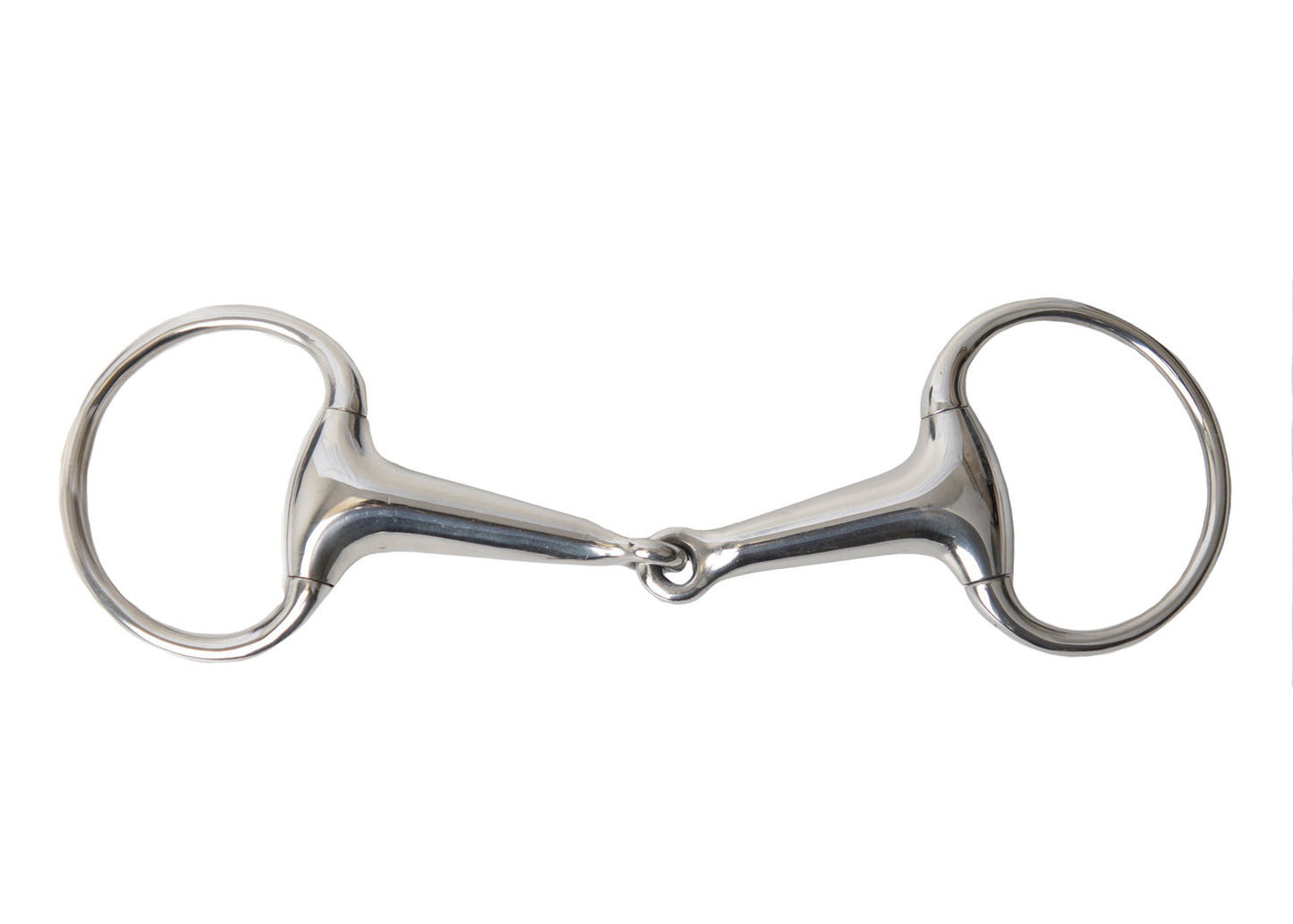 Lightweight Hollow Mouth Eggbutt Snaffle Bit