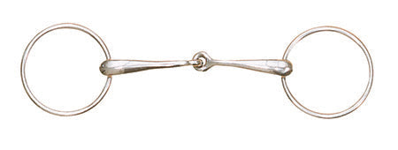 Hollow Mouth Loose Ring Snaffle Bit