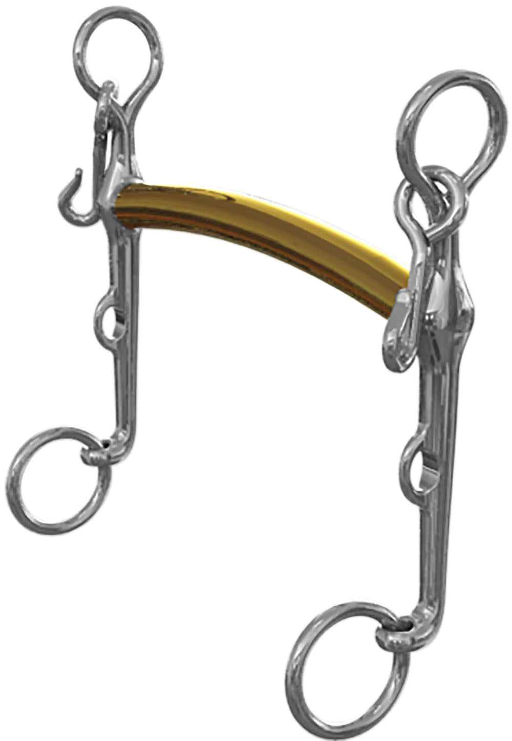 Lightweight Mors L’Hotte Weymouth Bit - 12 mm mouth; 5 cm shanks