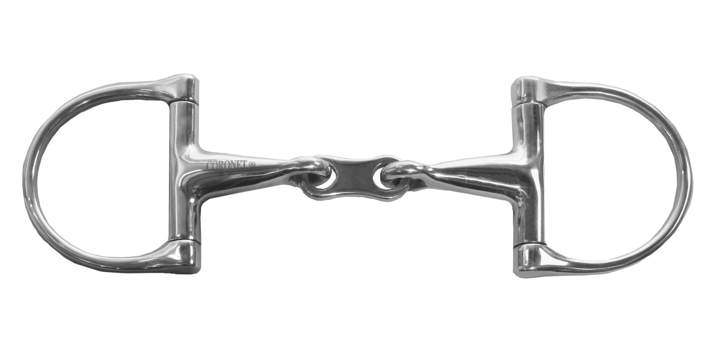 Pony French Link D-Ring Bit