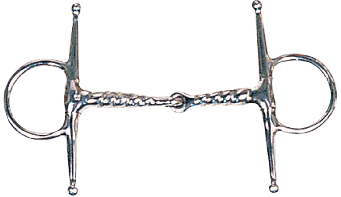 Corkscrew Full Cheek Snaffle Bit
