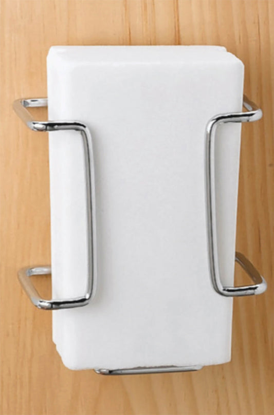Chrome Salt Block Holder