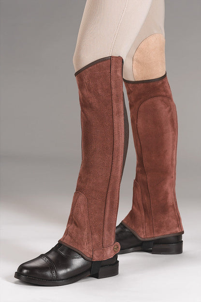 Suede Half Chaps