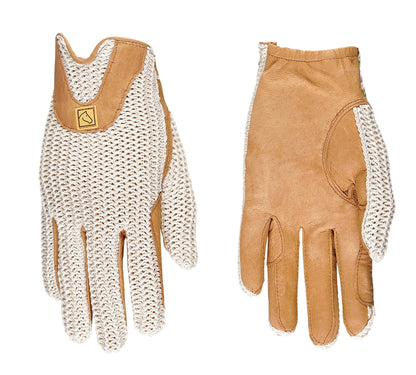 Lycrochet Horseshoe Back Gloves