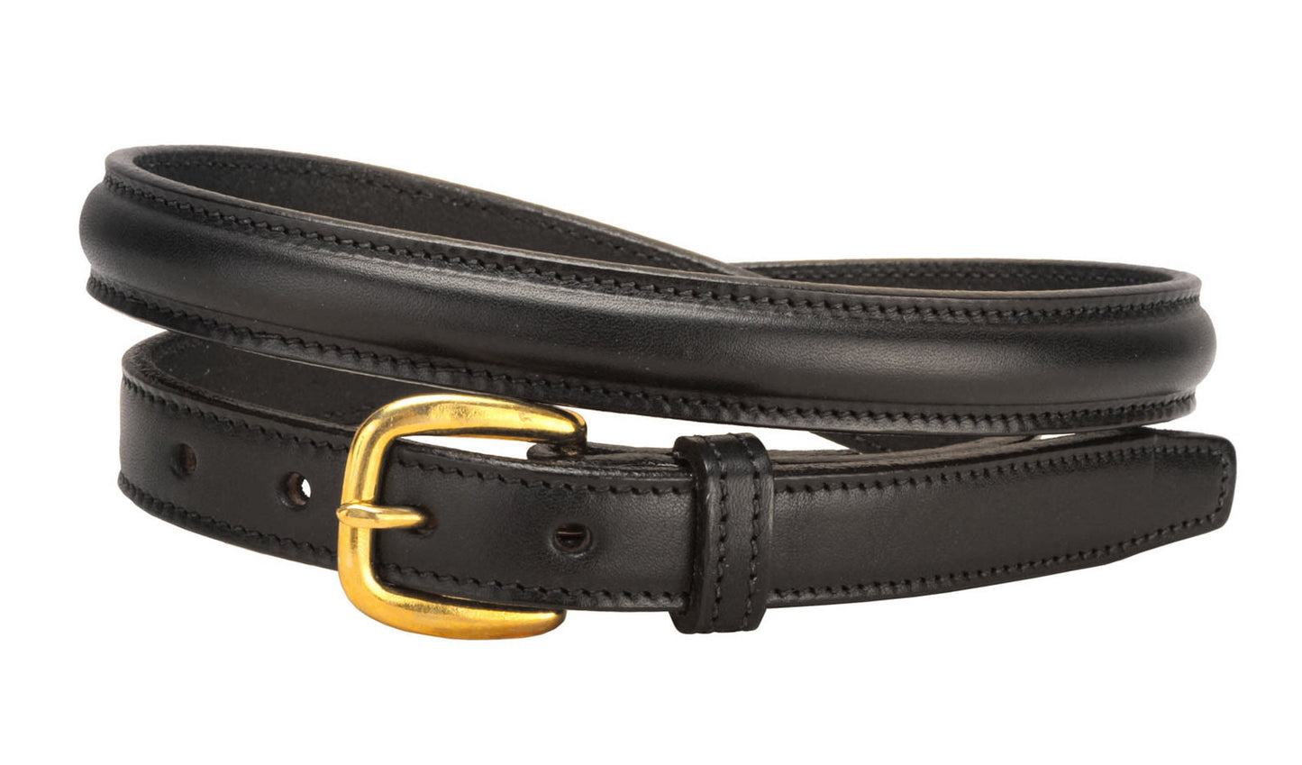 /4" Raised Leather Belt
