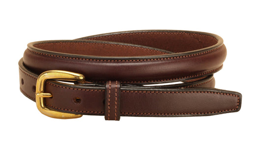 /4" Raised Leather Belt