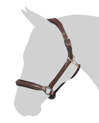 Stress Free Halter with Fancy Contrast Stitching