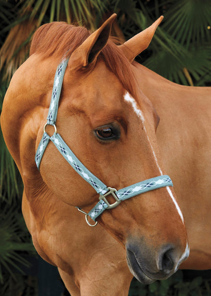 Woven Argyle Breakaway Halter