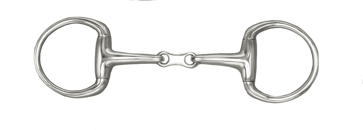 French Link Eggbutt Snaffle Bit