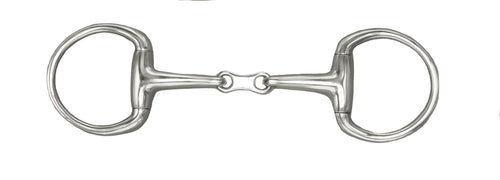 French Link Eggbutt Snaffle Bit
