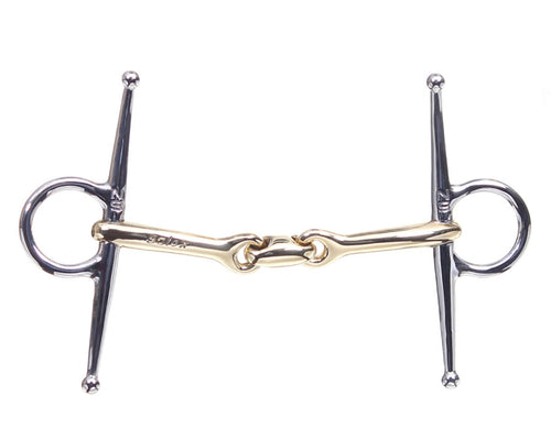 Pony Tranz Angled Lozenge Full Cheek Bit - 10 mm mouth