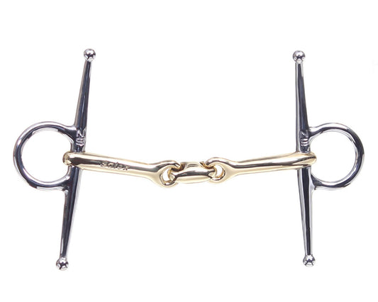 Pony Tranz Angled Lozenge Full Cheek Bit - 10 mm mouth