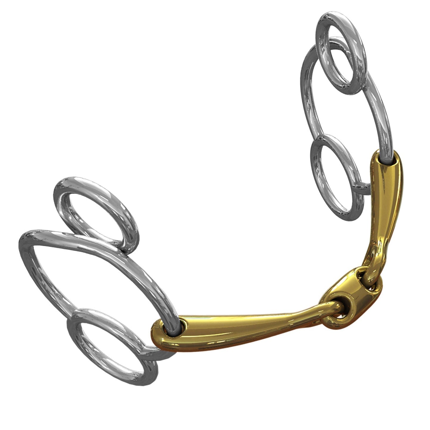 Pony Tranz Angled Lozenge Universal Bit - 10 mm mouth