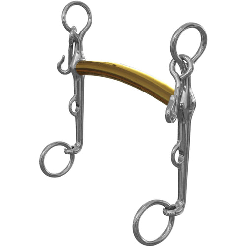 Lightweight Mors L’Hotte Weymouth Bit - 12 mm mouth; 7 cm shanks