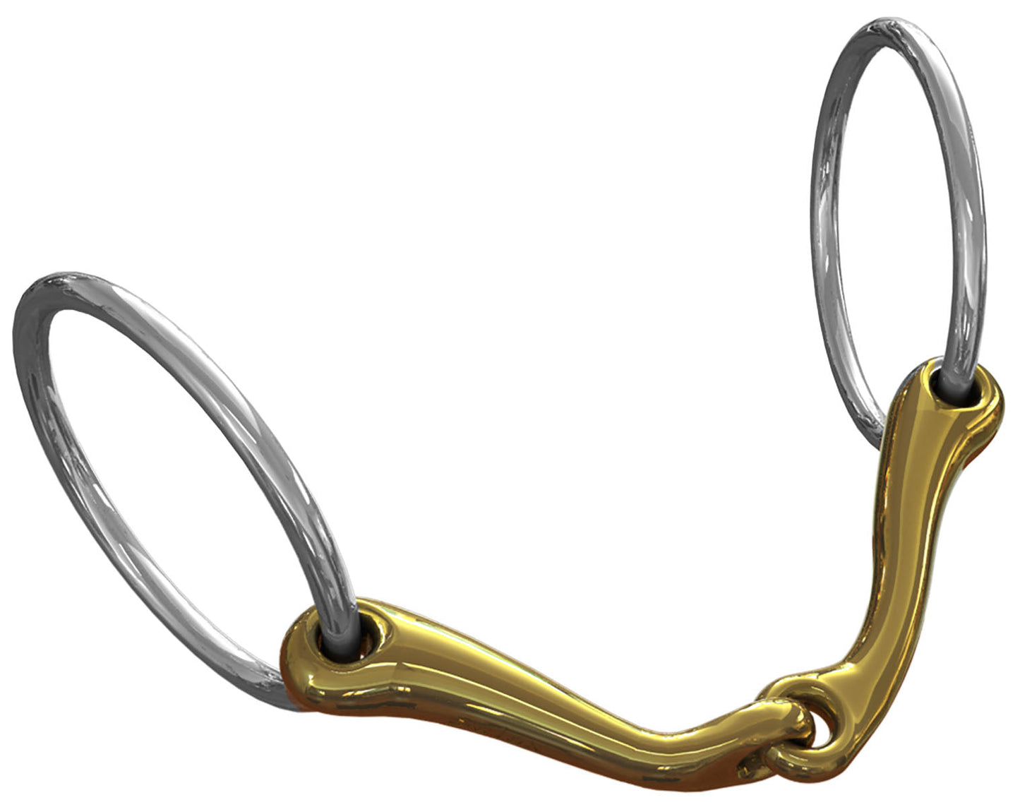 Demi Anky Loose Ring Bit - 14 mm mouth; 70 mm rings