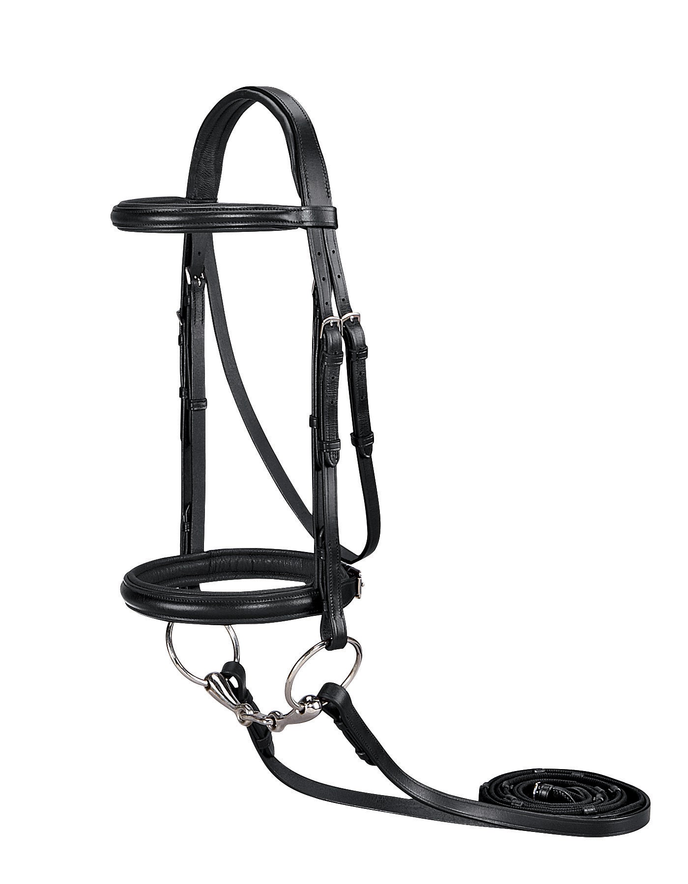 Single Crown Classic Dressage Bridle