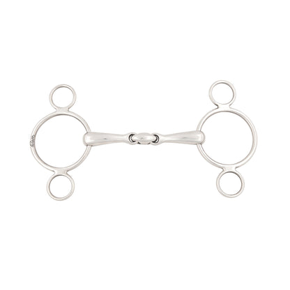 Double-Jointed French Link Continental Gag Bit