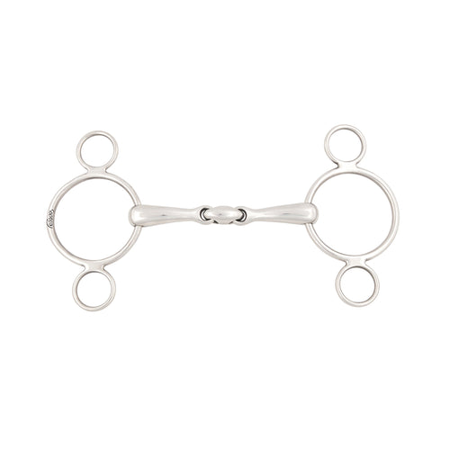 Double-Jointed French Link Continental Gag Bit