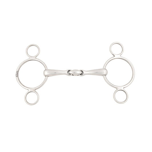 Double-Jointed French Link Continental Gag Bit