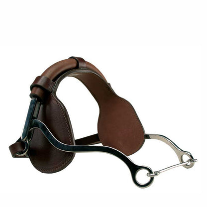 Hackamore with Padded Leather Noseband