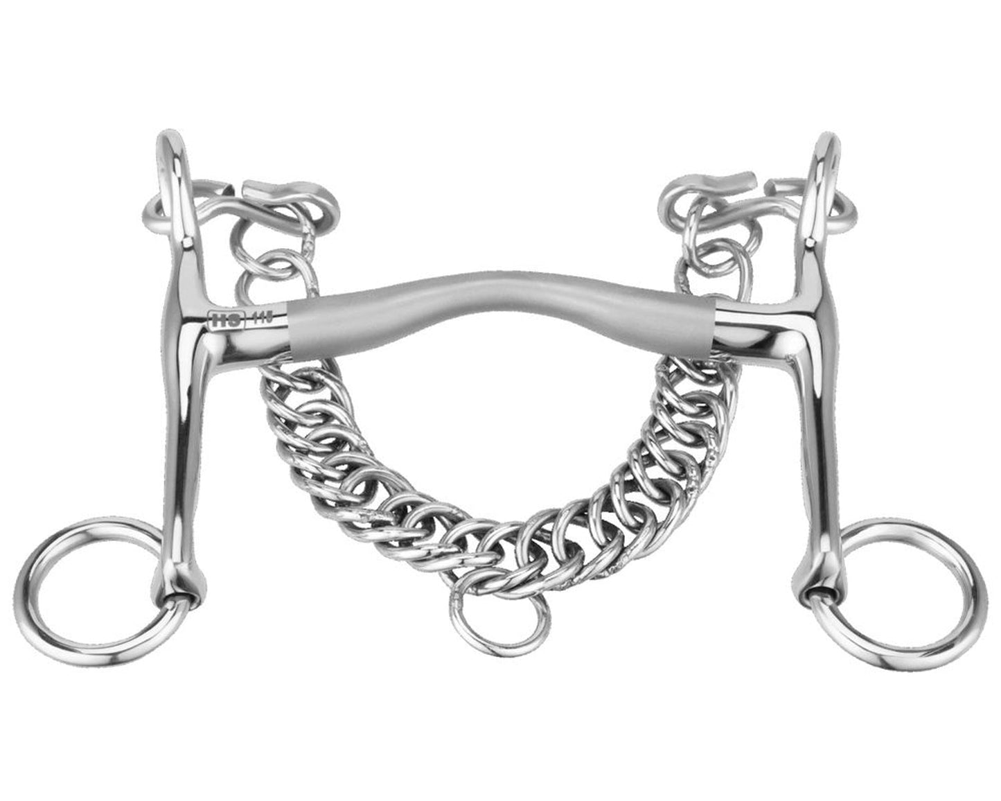 Satinox Weymouth Bit with 14mm Mouth/5cm Cheeks