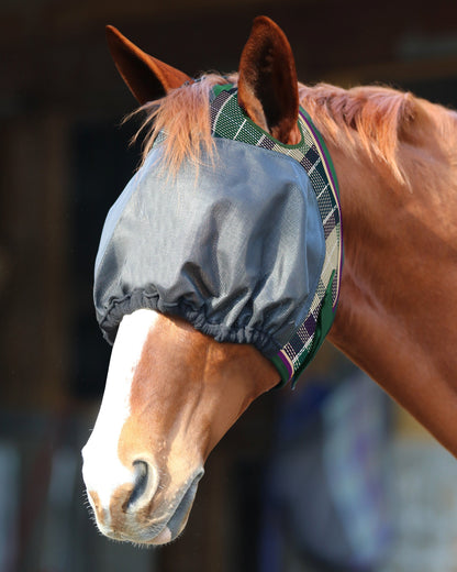 UViator Dartless Fly Mask with Web Trim & Forelock Opening