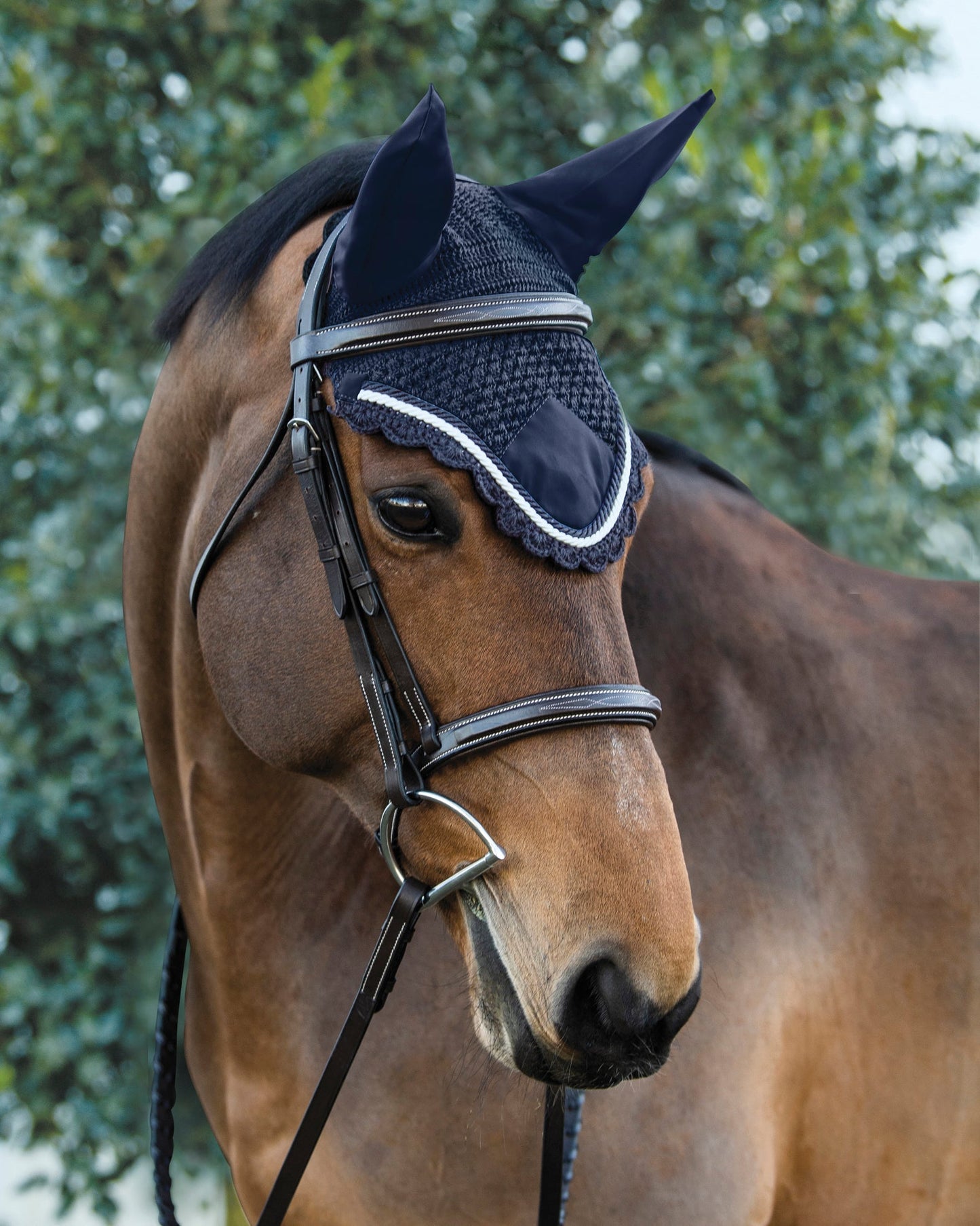 Crochet Ear Bonnet