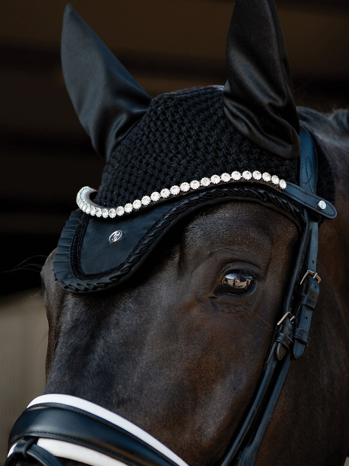 Ruffle Ear Bonnet