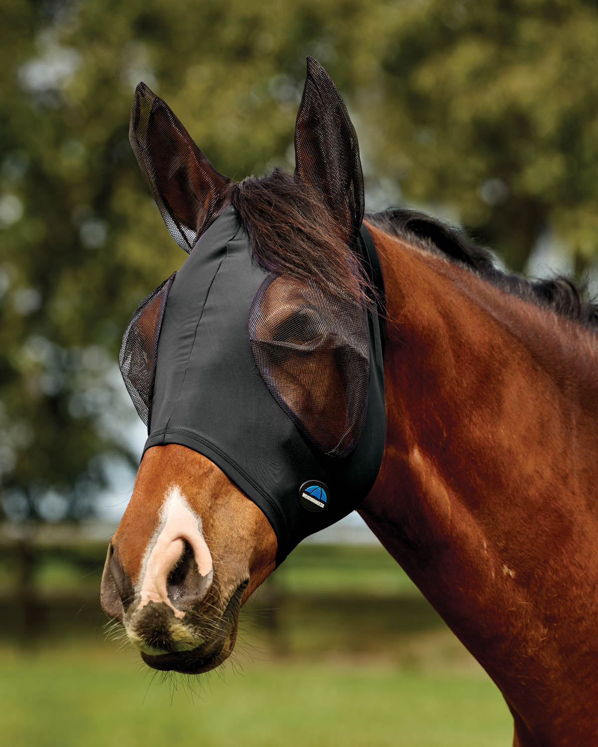 Deluxe Stretch Fly Mask with Ears