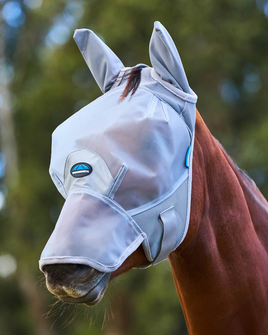 Fine Mesh Fly Mask with Ears and Nose