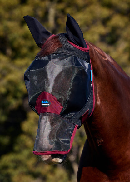 Fine Mesh Fly Mask with Ears and Nose