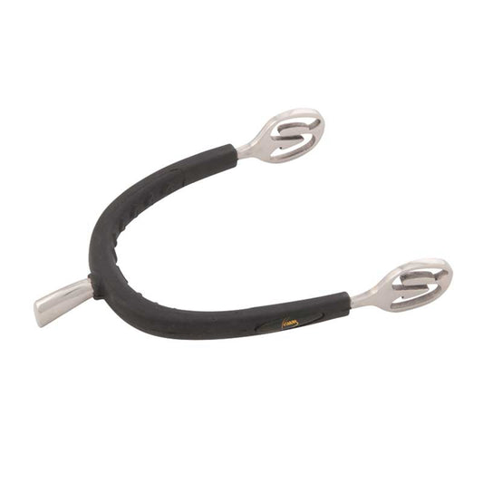 Prince of Wales Rubber Covered Spurs - Medium Cup