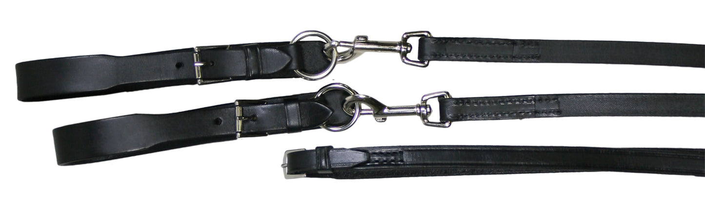 Extra Long Leather Draw Reins