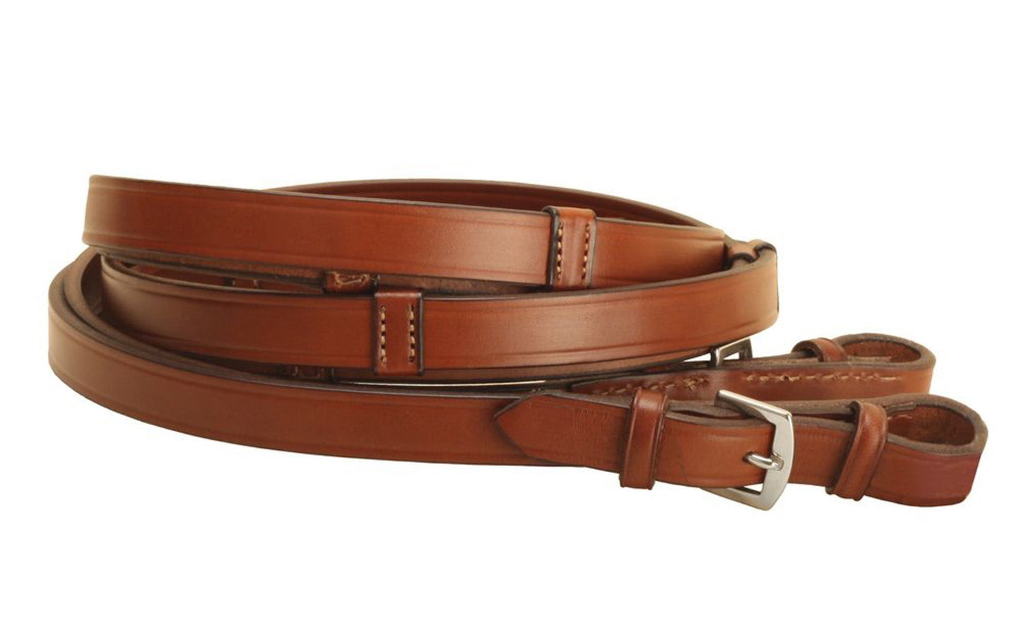 Extra Long Hand Stop Reins with Buckle Ends