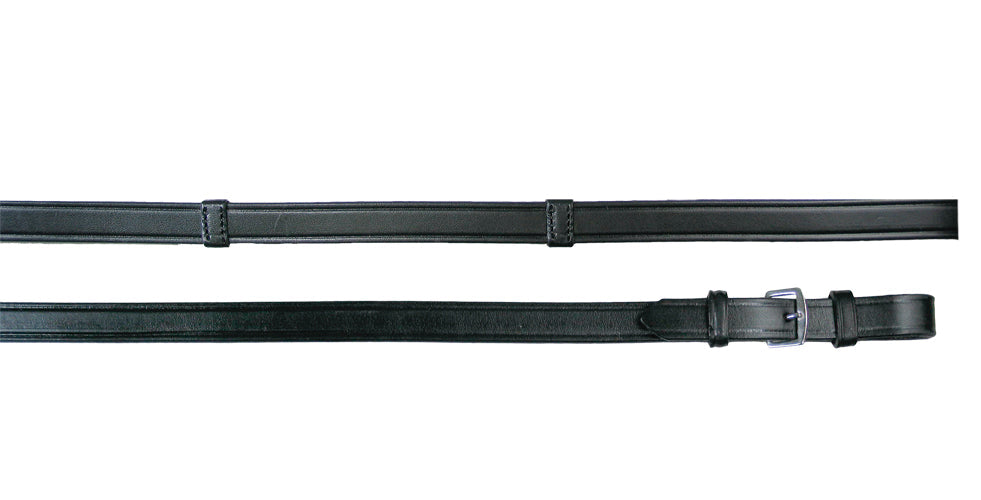 Leather Reins with Buckle Ends & Hand Stops