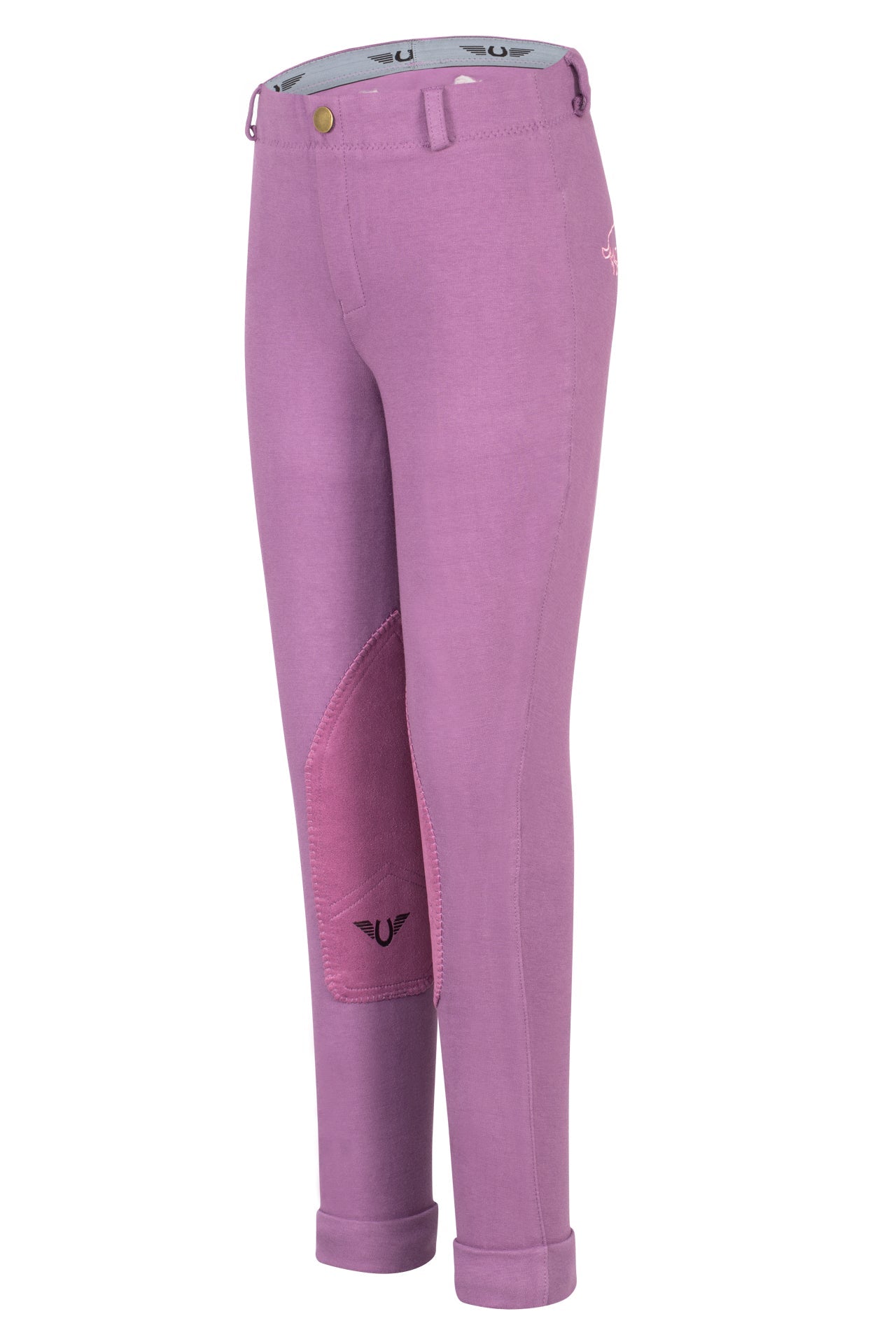 Children’s Cotton Embroidered Pull-On Jods