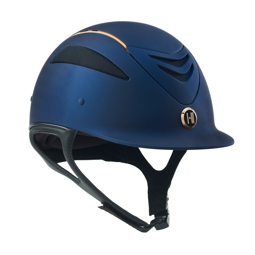 Defender Rose Gold Stripe Helmet