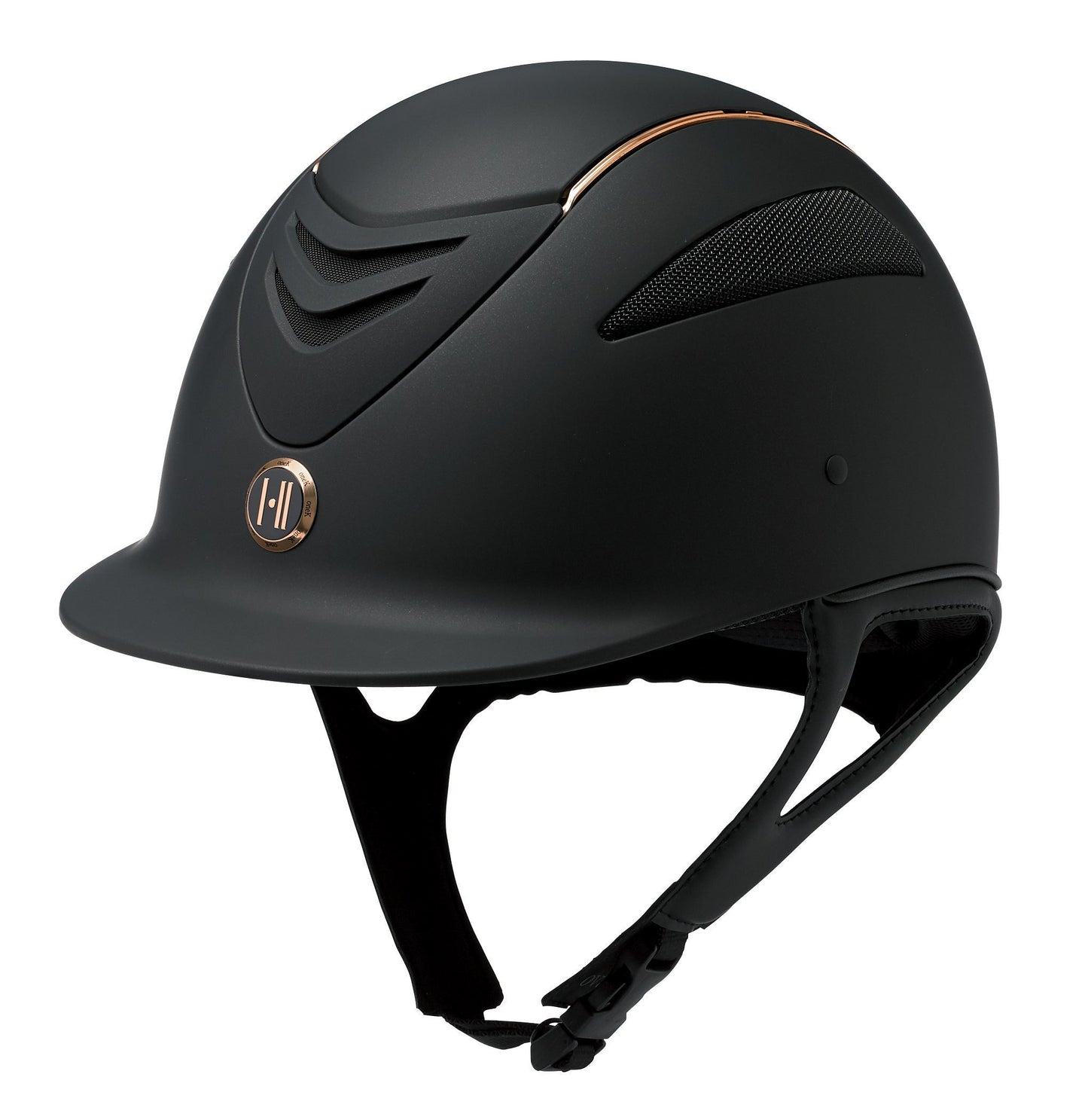 Defender Rose Gold Stripe Helmet
