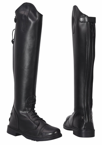 Ladies' Starter Back-Zip Field Boots in Synthetic Leather