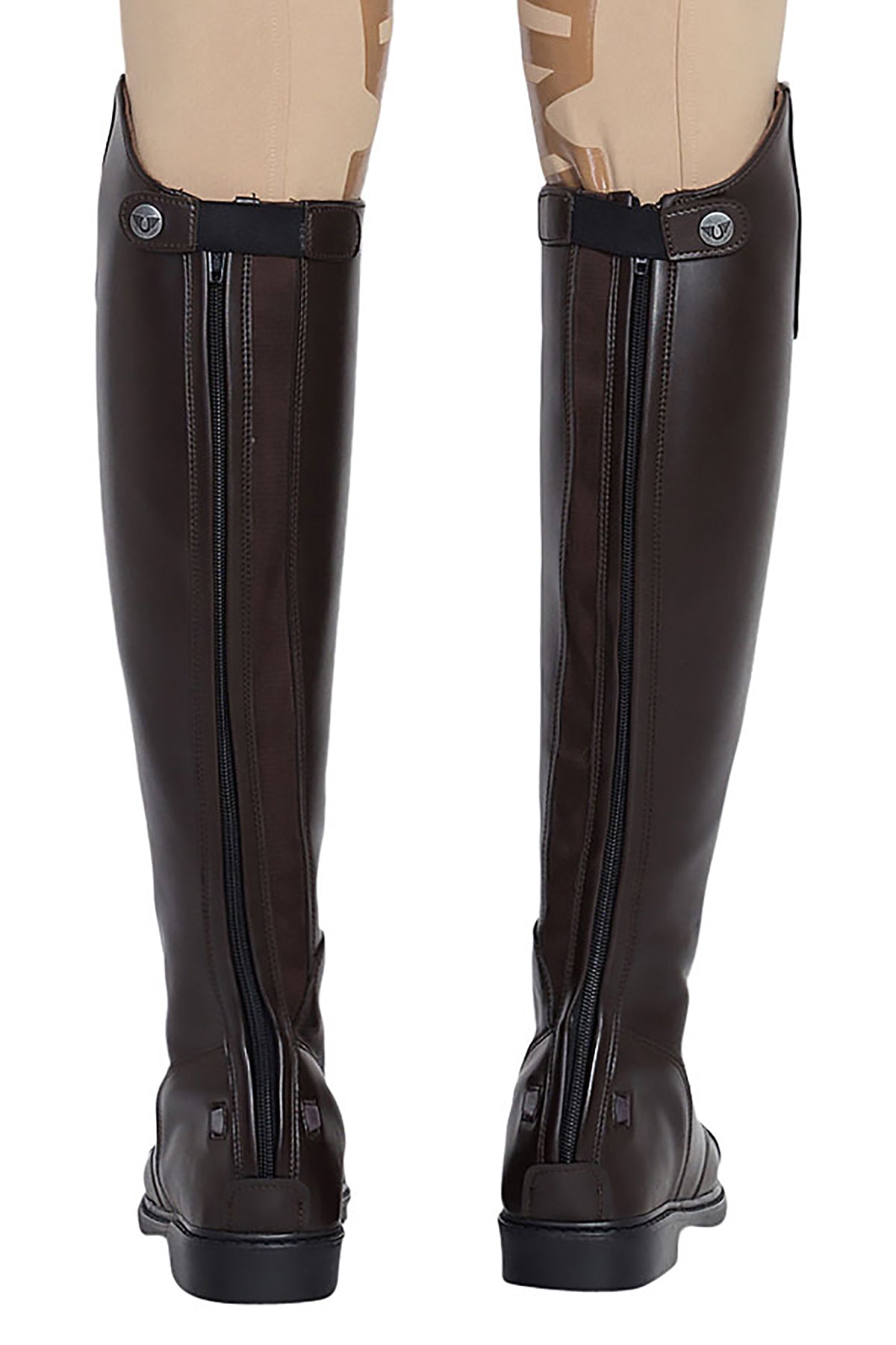 Ladies' Starter Back-Zip Field Boots in Synthetic Leather