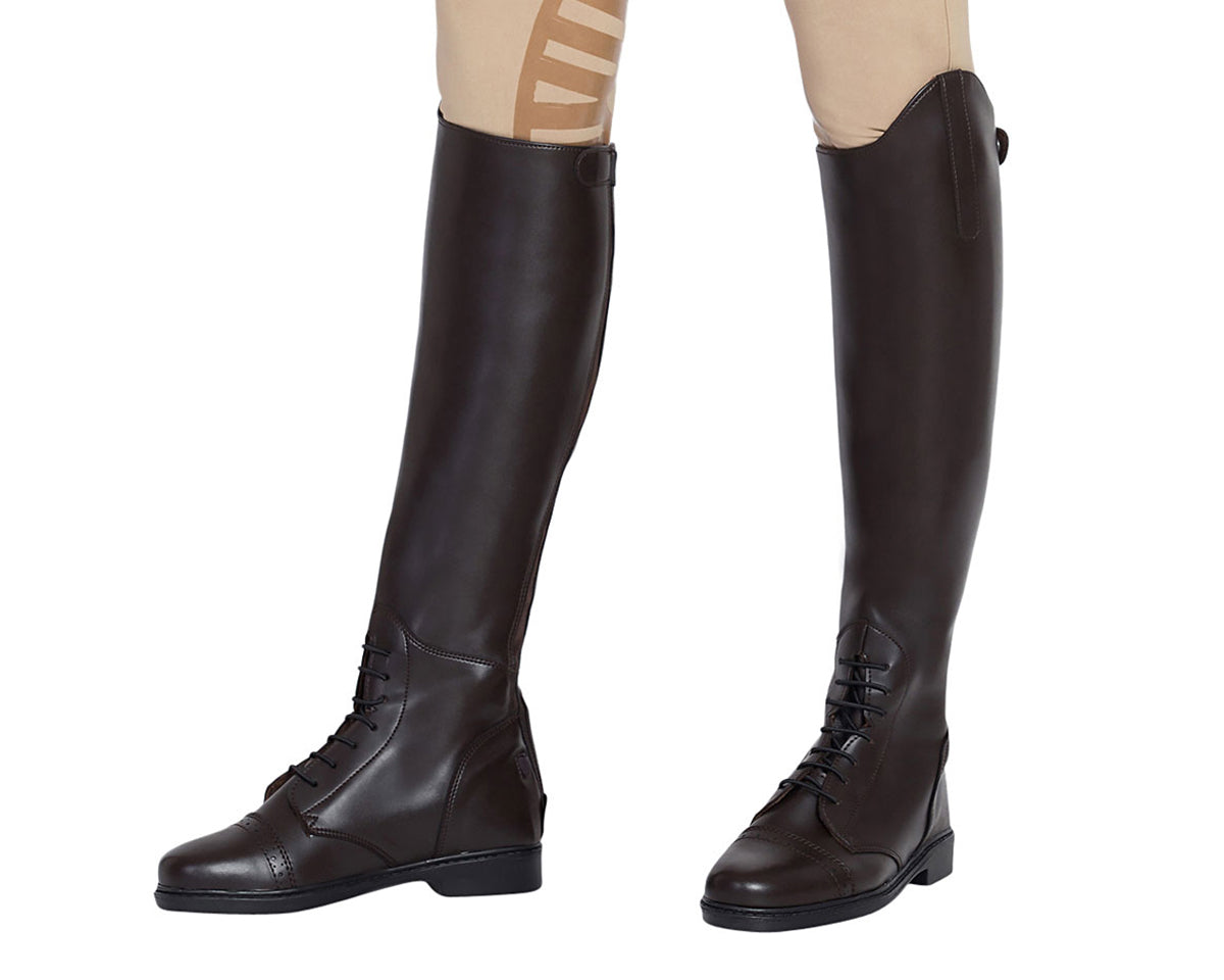 Ladies' Starter Back-Zip Field Boots in Synthetic Leather