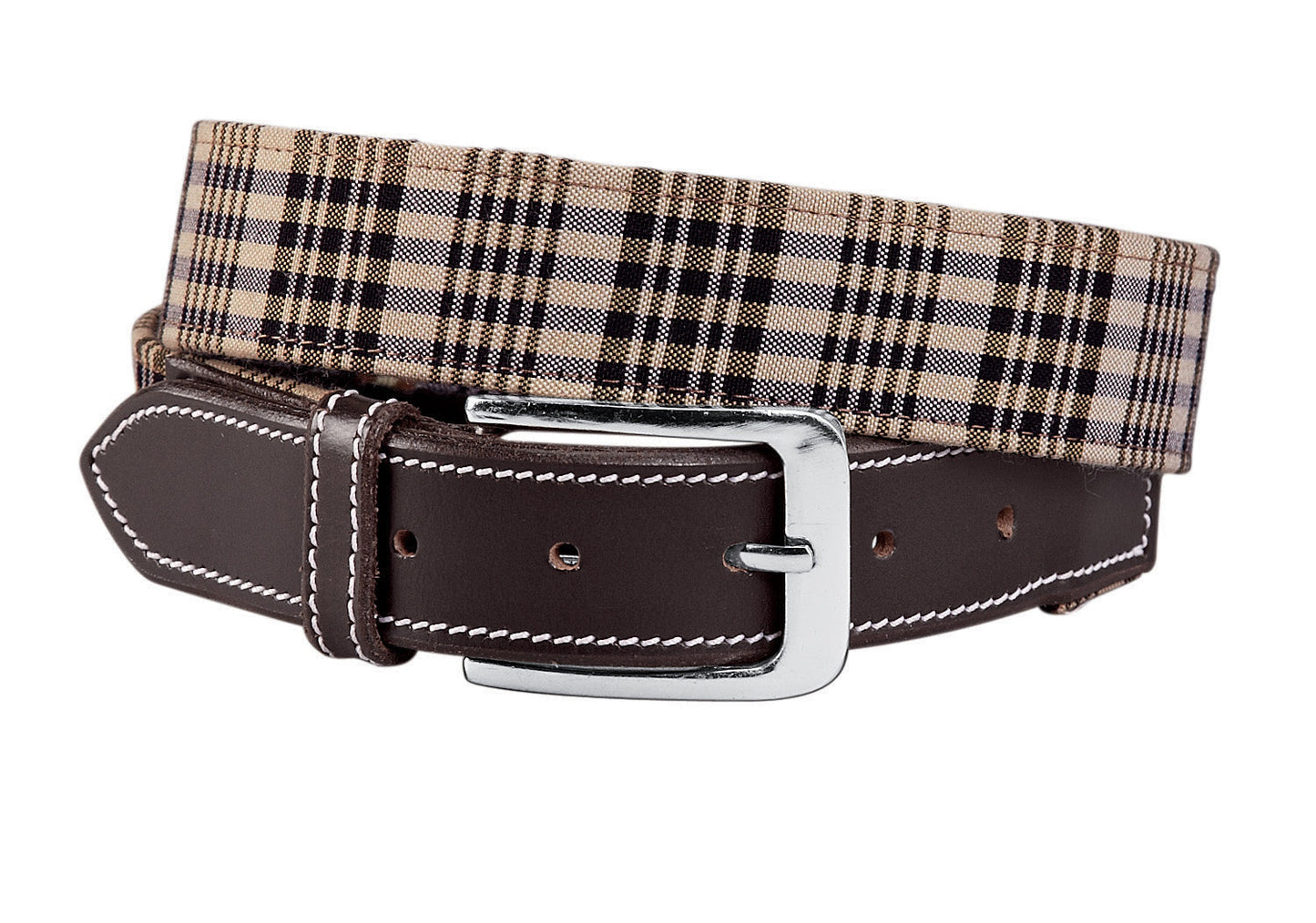 Ladies’ Classic Plaid Belt