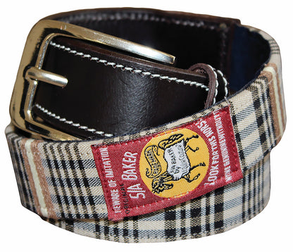 Ladies’ Classic Plaid Belt