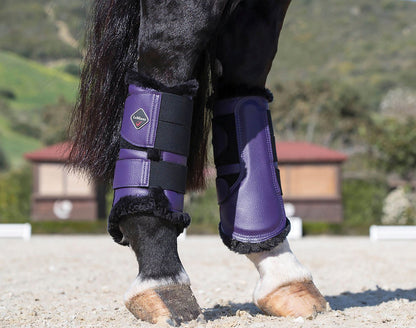 Fleece-Lined Brushing Boots