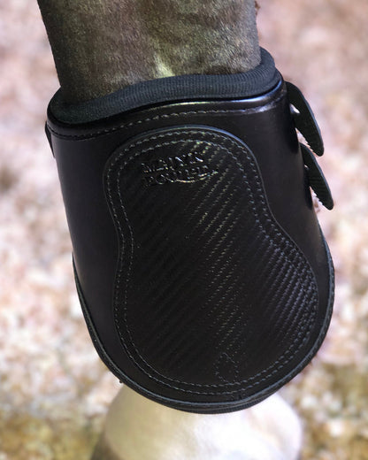 Estrella Carbon Leather Fetlock Boots
