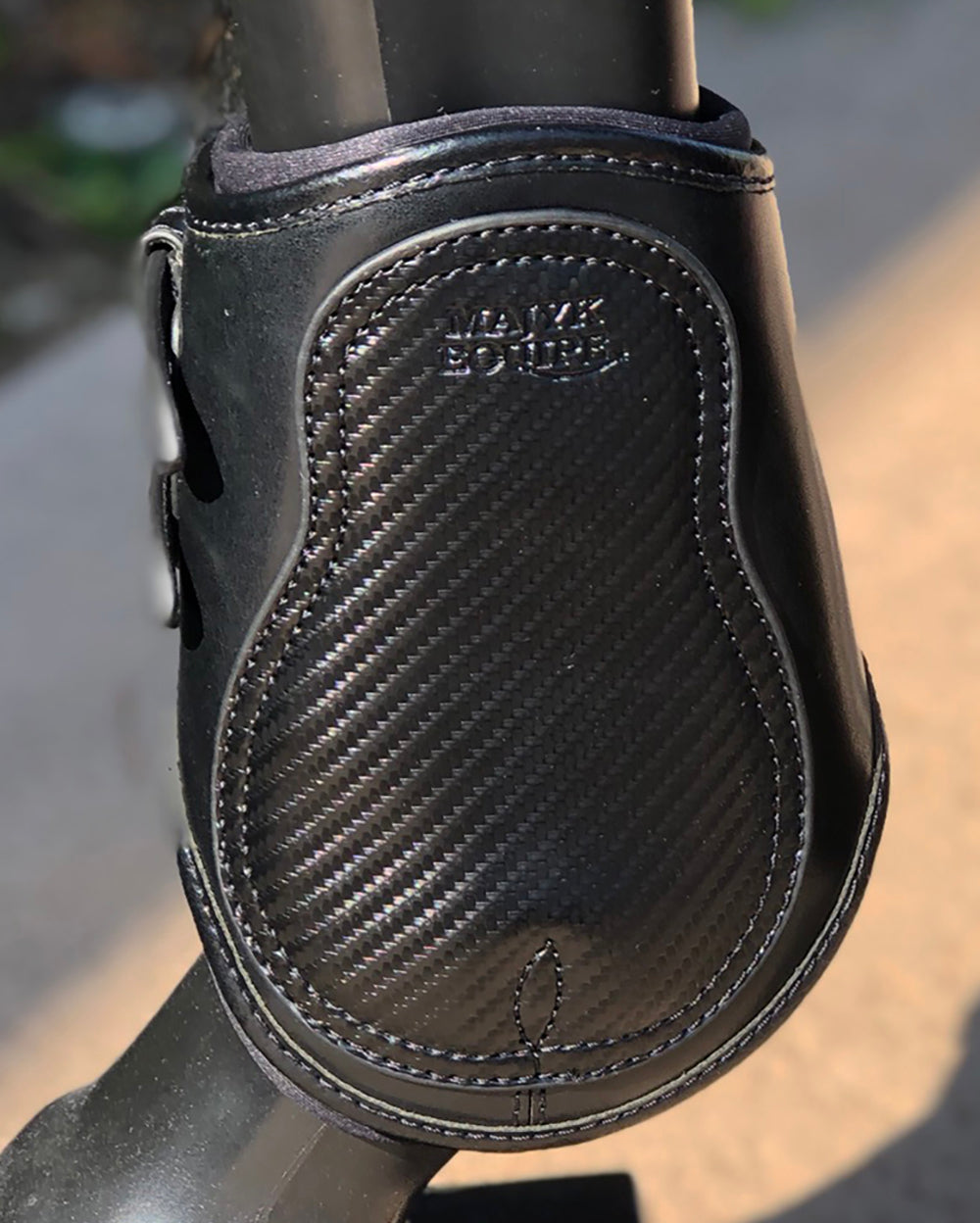 Estrella Carbon Leather Fetlock Boots