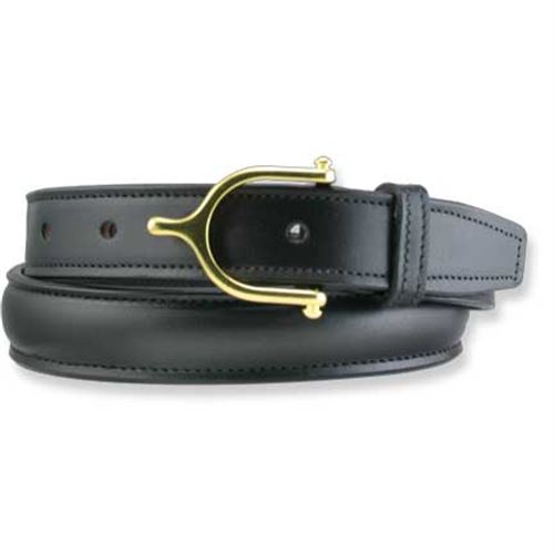 " Raised Belt with Brass Buckle