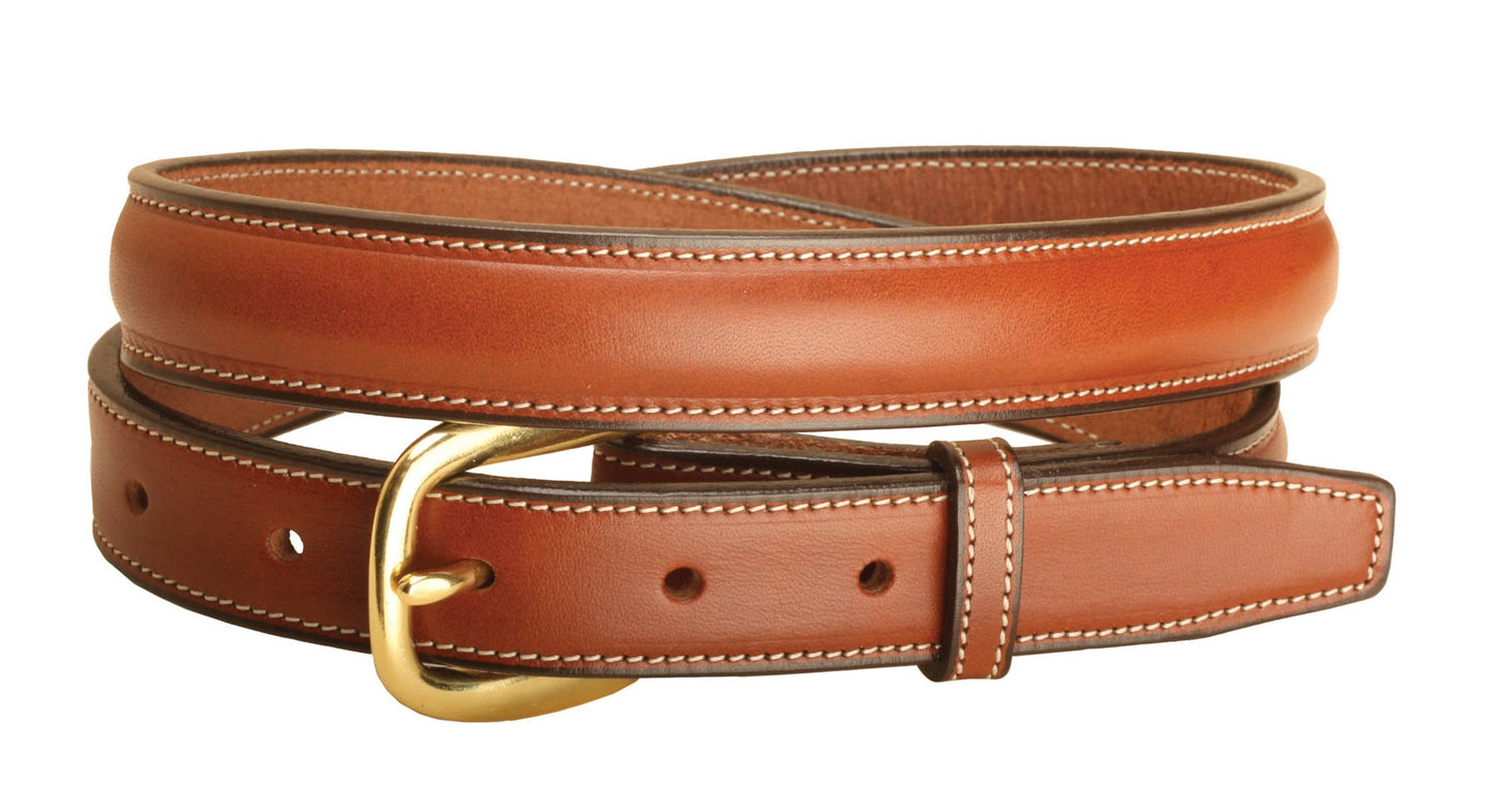 " Raised Belt with Brass Buckle