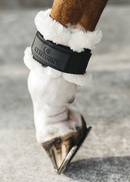 Vegan Sheepskin Young Horse Fetlock Boots