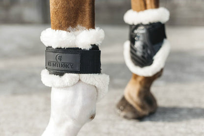 Vegan Sheepskin Young Horse Fetlock Boots